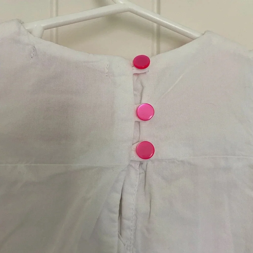 EUC | Isaac Mizrahi baby girl’s watermelon embroidered sundress — 12 months‎